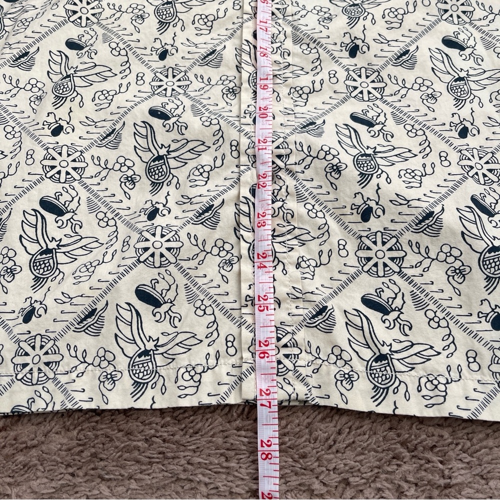 Reyn Spooner 2013 Navy and White Patterned Shirt - Picture 4 of 4
